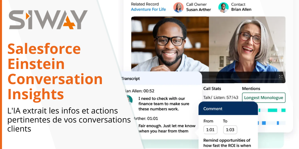 Tout ce qu'il faut savoir sur Einstein Conversation Insights, l’analyse vocale intelligente de Salesforce