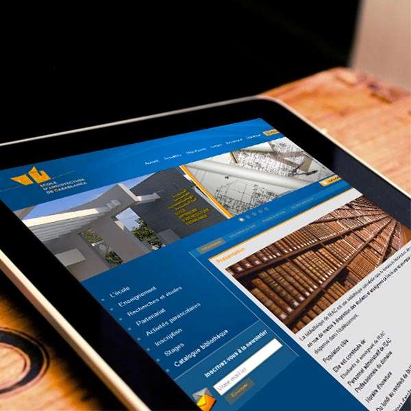 SIWAY accompagne l'Ecole d'Architecture de Casablanca dans sa communication digitale