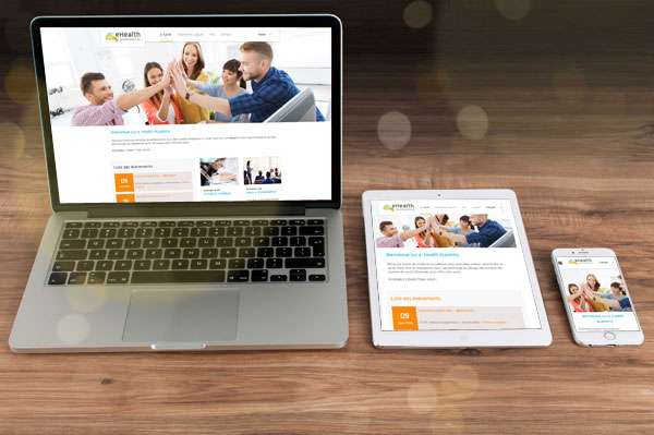 Création du site ehealthacademy.be