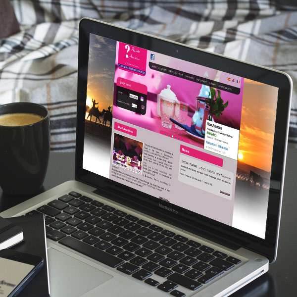 Création du site internet du Riad Asmitou à Essaouira