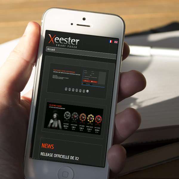 Xeester - SIWAY réalise le site de Xeester, Premier tracker de poker français