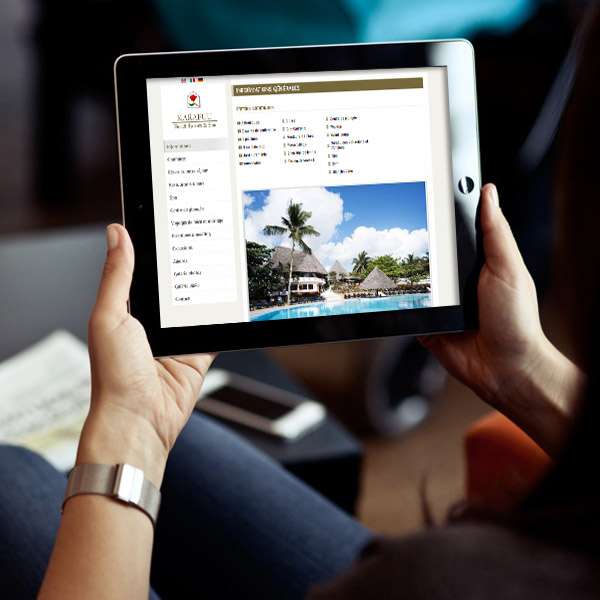 SIWAY réalise le site internet de KARAFUU BEACH RESORT & SPA en Tanzanie