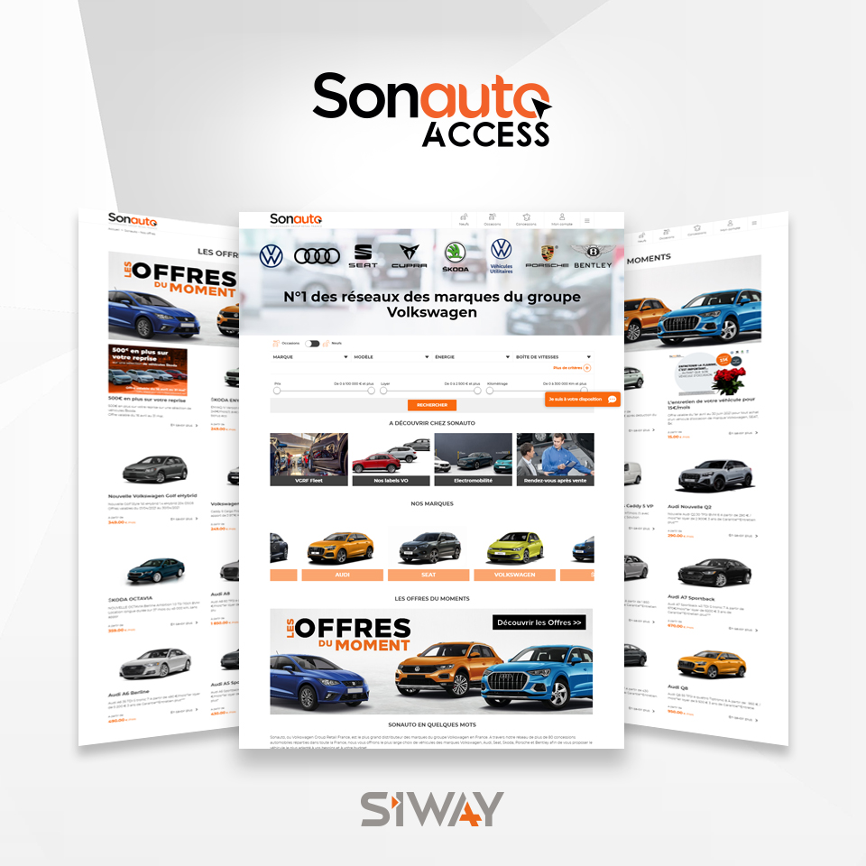 Sonauto - Réalisation d’un portail web automobile avec Joomla